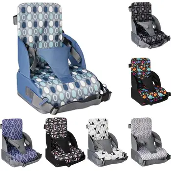 휴대용 조절 쿠션 어린이 좌석 쿠션 어린이 부스터 좌석 아기 식사 깔창 제거 안전 쿠션 높이기
