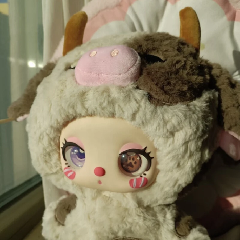 

in stock Liliia Lucky 600% Liila Cat Trendy Blind Box Cute Overall Doll Room Decoration Handmade Mysterious Box Kids Kawaii Xmas