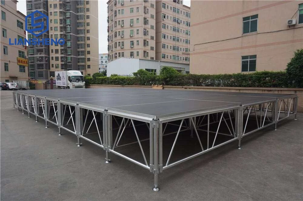 Heavy Duty Aluminum 6061-T6 Adjustable Stage Platform for Fashion Show