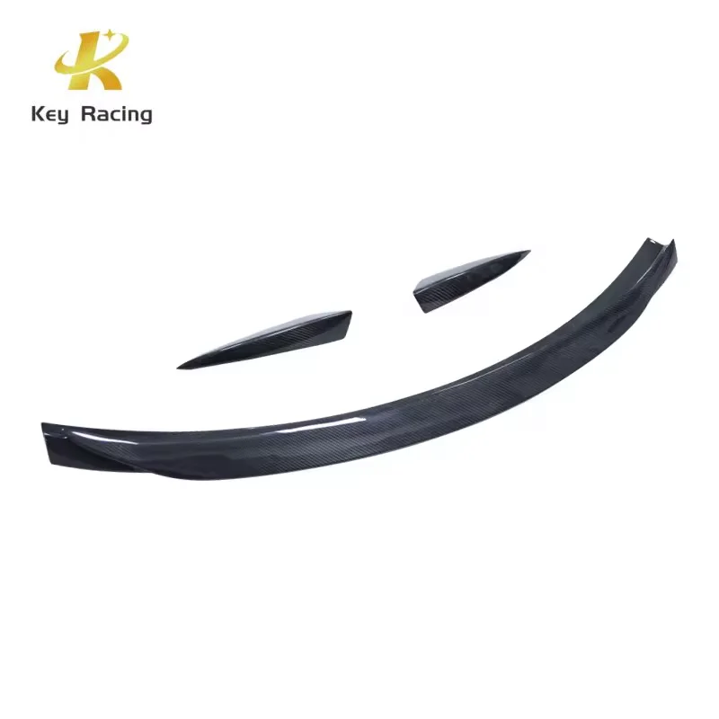 For Mercedes-Benz GLE Class GLE63 Coupe Upgrade B Style Carbon Fiber Front Bumper Lip Rear Diffuser Tail Throat Spoiler BodyKit