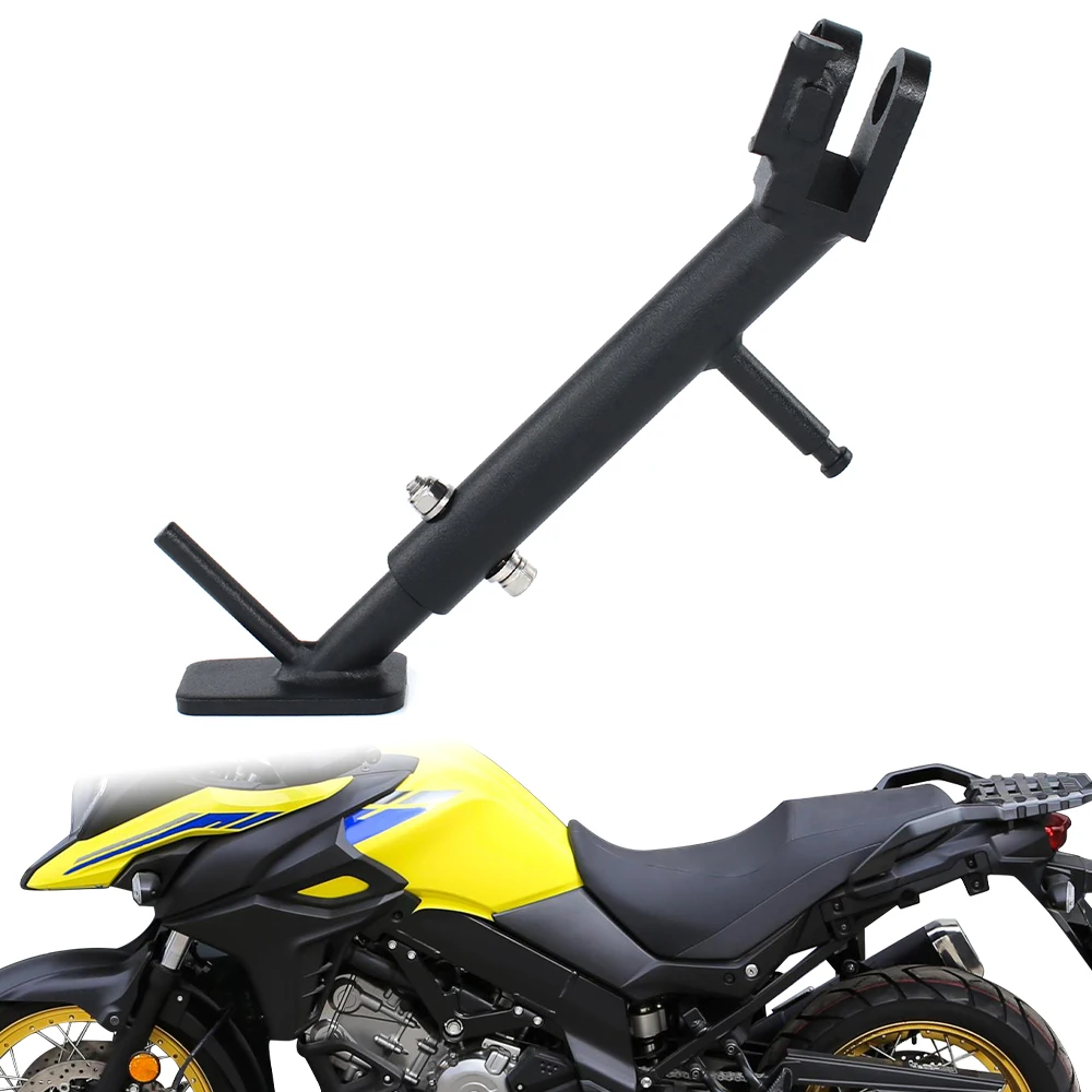 DL 650 Motorcycle Adjustable Kickstand Foot Side Stand Fit For Suzuki V-Strom 650/DL650 2012-2017 2018 2019 2020 2021 2022 2023