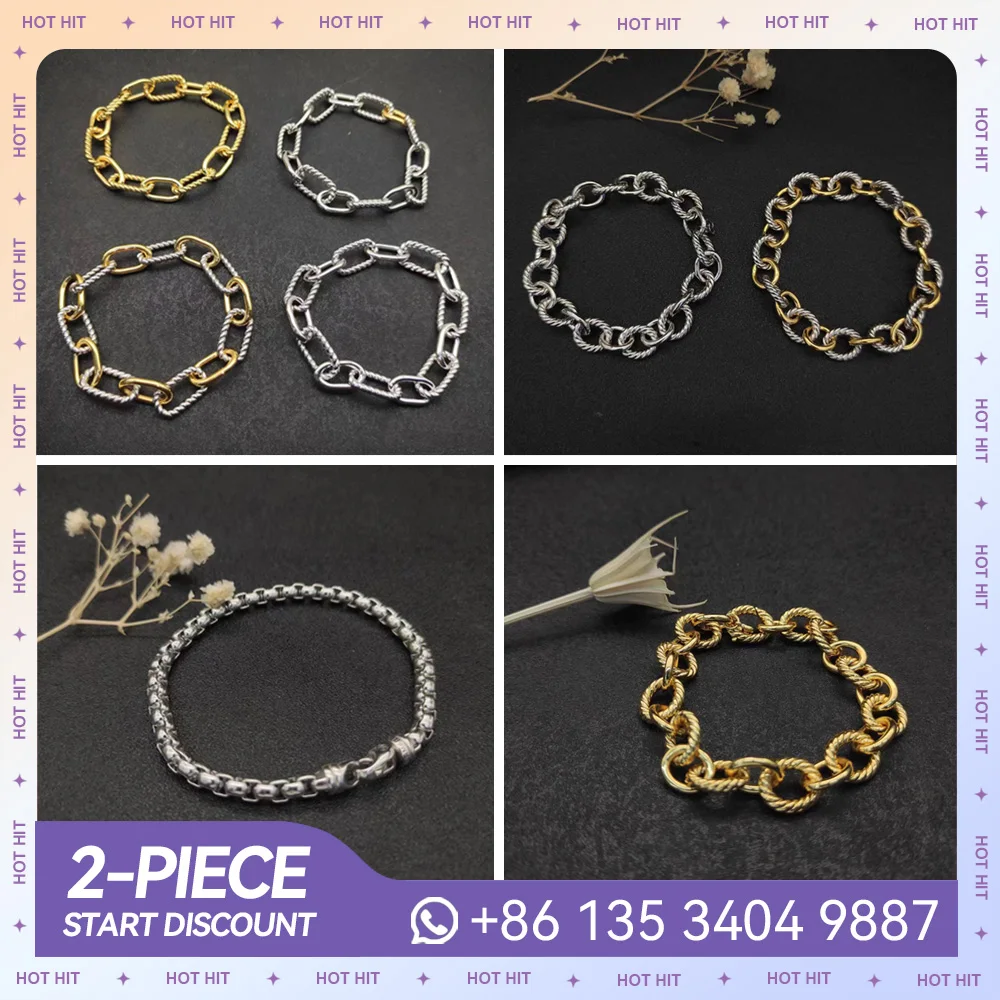 

High Quality Fashion Fd Horseshoe Pendant Bracelet For Daily Wear