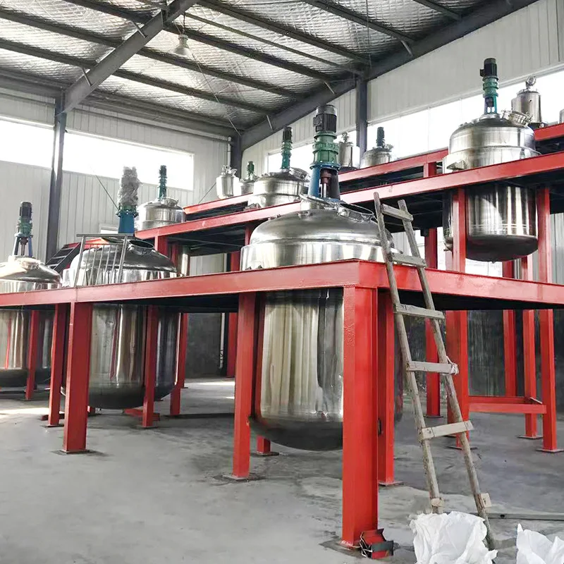 Stainless Steel Chemical Reactor Food Fermentation Tank Emulsification Tank Mixer