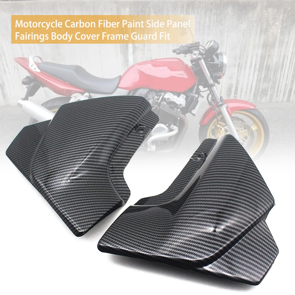 

Motorcycle Side Panel Fairings Body Cover Frame Guard Fit For Honda CB 400 SF CB400 VTEC 3 III 2005 2006 2007