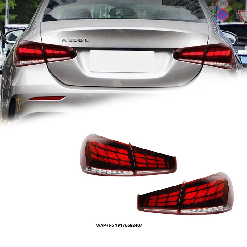 

FT Car Lights for MercedesBenz A-Class Taillights 2019-2022 LED Tail Lamp Dynamic Turn Signal Light Car Taillights Assembly