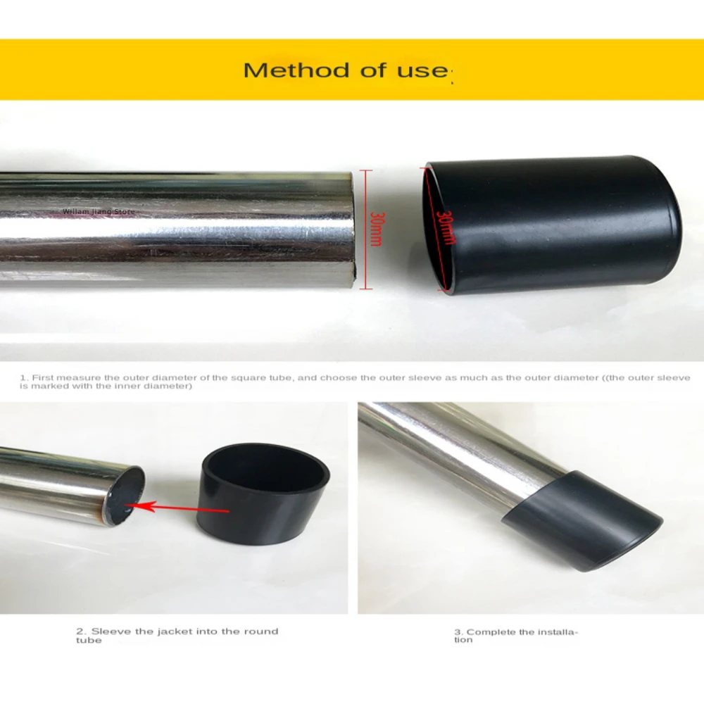 جولة المطاط كرسي الساق وسادة 10/12/14/16/20/25 مللي متر الأثاث الساق الجدول سدادة طرفية بولي كلوريد الفينيل الصامت المضادة للانزلاق غطاء حماية الأرض غطاء للقدم #5