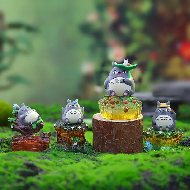 Creative New Hayao Miyazaki'S Fairy Tale Blind Box Animation With Lights Trendy Toy Toys Surprise Boxes Holiday Gifts