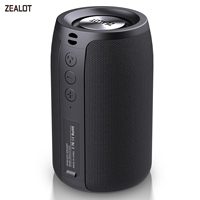 ZEALOT S32 Mini Portable Bluetooth Speaker HIFI Subwoofer Wireless Speaker with fm Radio Column Support TF, TWS, USB