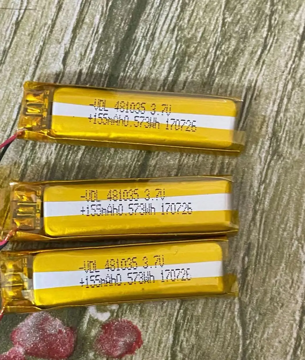 

2шт новые для 481035 Bluetooth-гарнитура с аккумулятором 3,7 В, 155 мАч