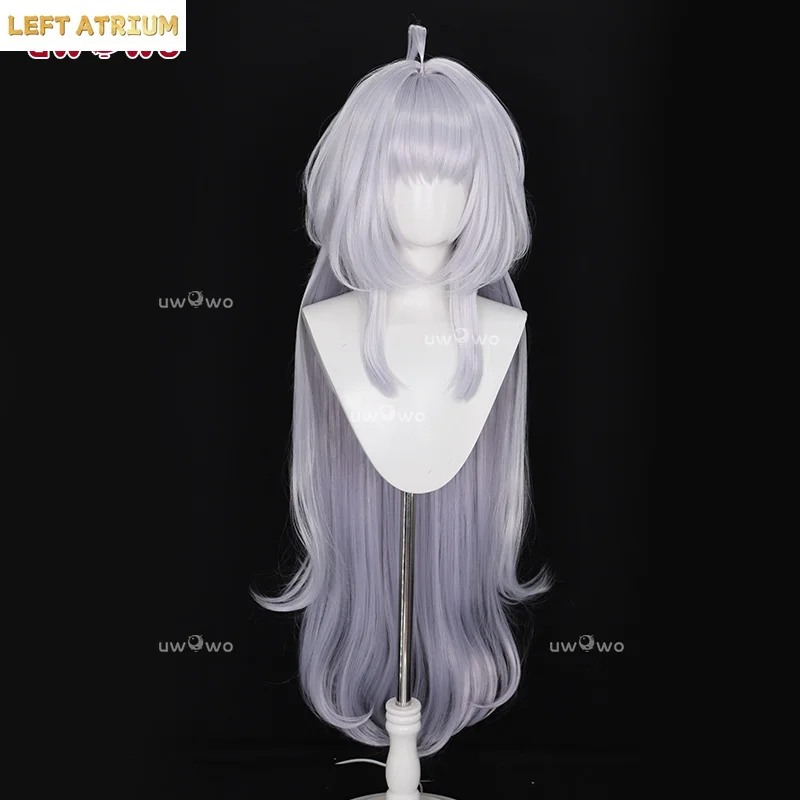 

UWOWO Lady Avalon Wig Game Fatee/Grandd Orderr Lady Avalon Cosplay Wig Long Gray Hair Halloween Wig