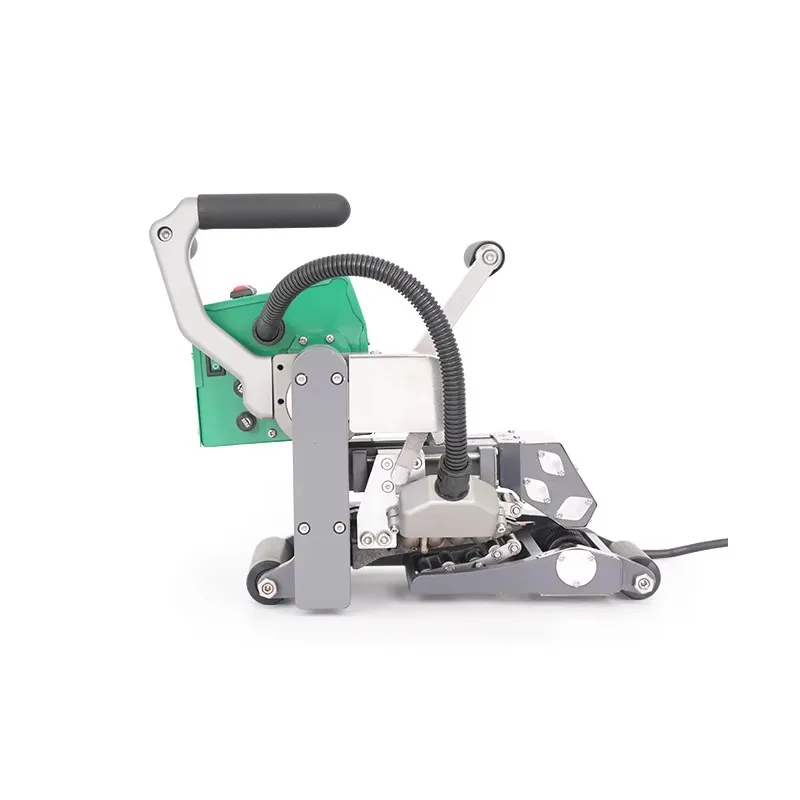 2400W CX700 Geomembrane Hot Wedge Welder, 1-4mm Pond Liner Welding Machine for Waterproofing and Mining