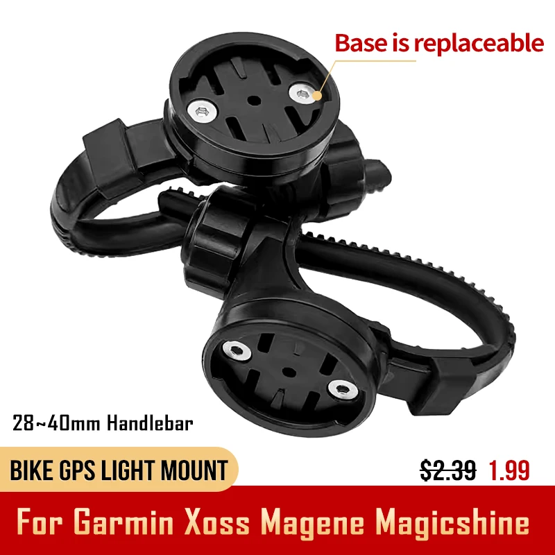 Bicycle Computer Mount Road MTB Bike Universal Bracket For GARMIN IGPSPORT XOSS MAGENE Magicshine Front Light Support Accessorie