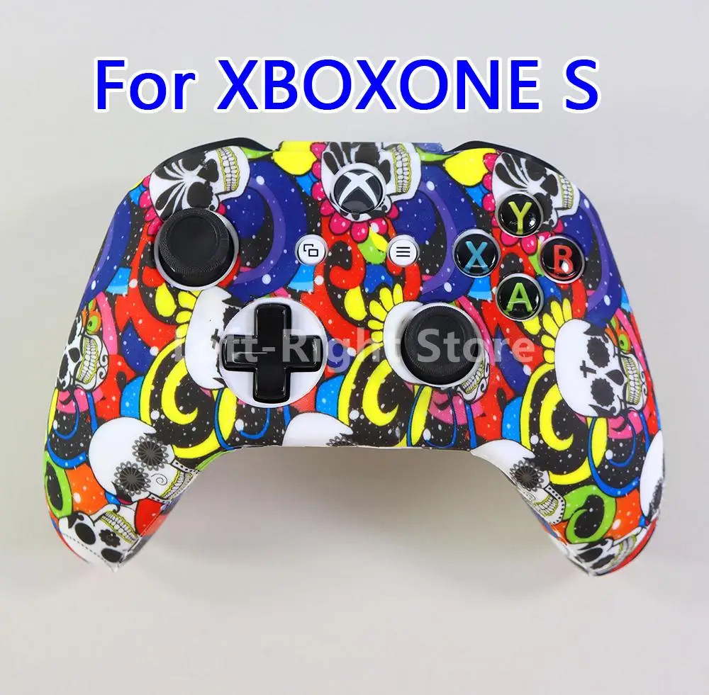 

30PC For Xbox One S Controller Silicone Cover Skin Grip Protective Case For Xbox One S Joystick Gamepad Shell Game Handle Covers