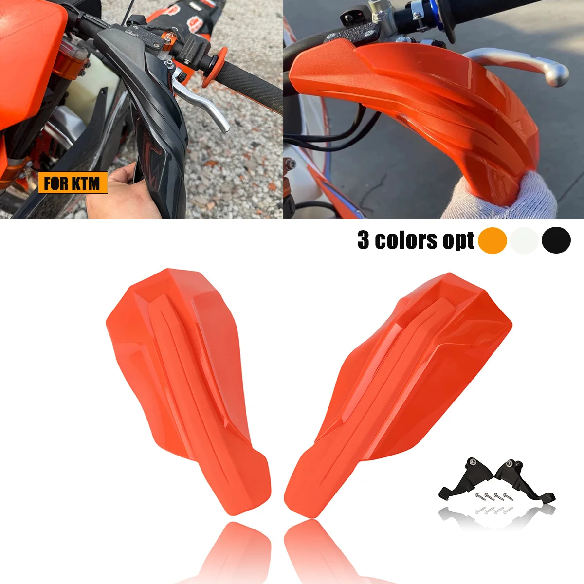 

NEW Motorcycle Handguards Soft Hand Guards Protector For KTM 125 250 350-500 XC XCF XCW SX SXF EXC EXCF TPi 6D 2014-2022
