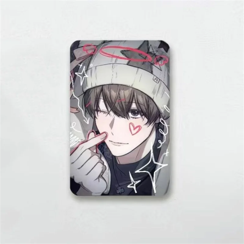 Anime Guild Member Next Door Neutaaaa Yeowoon Cosplay Card Bookmark Mark Cards Stationery Ornament Postcard 2Pcs/Set Prop