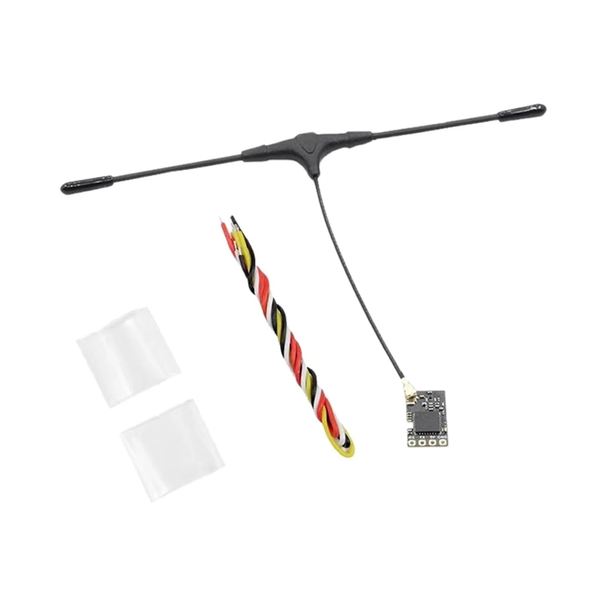 

ELRS 915MHz Receiver 25Hz-500Hz CRSF with T Type Antenna for RC FPV Traversing Drones Parts