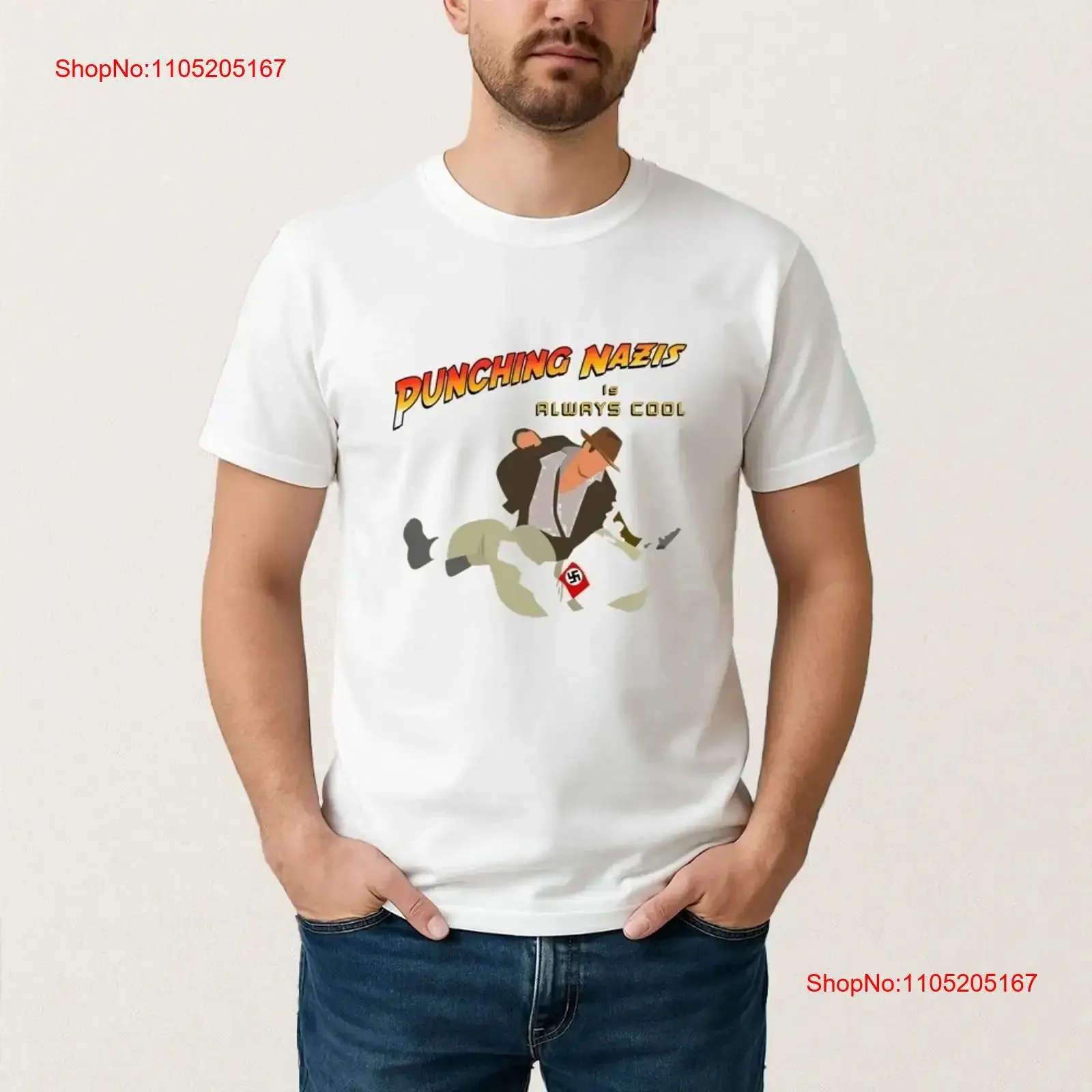 Punching Nazis Is Always Cool T Shirt 2025 Trending vintage Washed streetwear Top For Everyday Wear Stylish graphic Breathable