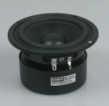 Imagem -02 - Kasun-diy Home Audio Mid-range Speaker Driver Unit pp Cone Magnetismo Blindado 8ohm 80w Round Qa4101f Bo-4509f Polegadas Hifi Peças