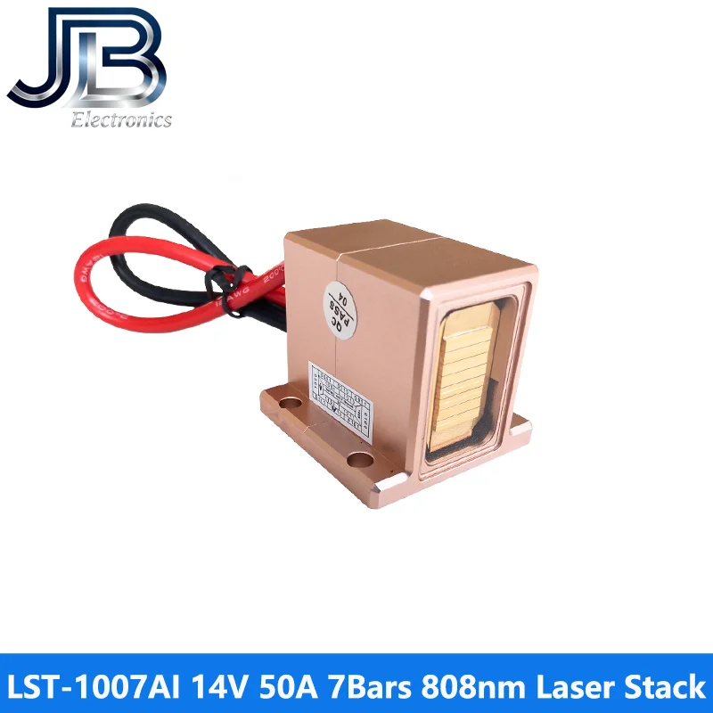 

LST-1007AI 7Bars 350W 14V 50A 808nm Laser Stack For Hair Removal