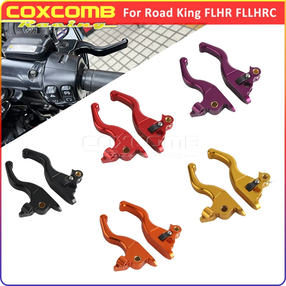 

Motorcycle Handle Lever Brake Clutch Levers For Harley Touring FLHR Tri Glide Ultra Classic FLHTCUTG FLHTCUTGSE Freewheeler FLRT
