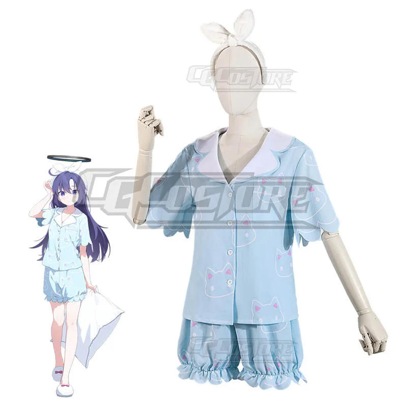 

Blue Archive Hayase Yuuka Cosplay Costume Anime Dresses Christmas Halloween Freeshipping CG1908