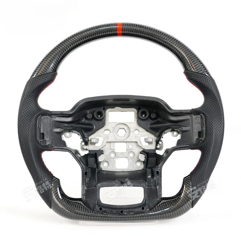 

For Ford F-150 Raptor (2021-2023) Carbon Fiber Sport Steering Wheel (Modified Part)