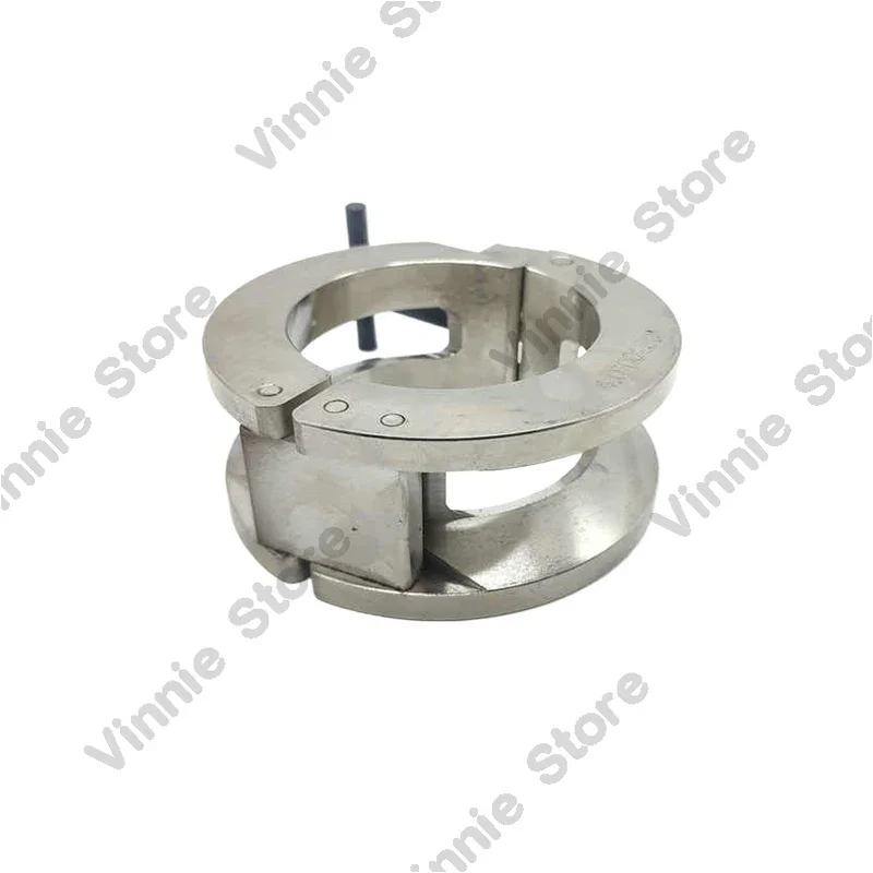 Clean pipe fitter, stainless steel pipe welding. Precision fixture fitter