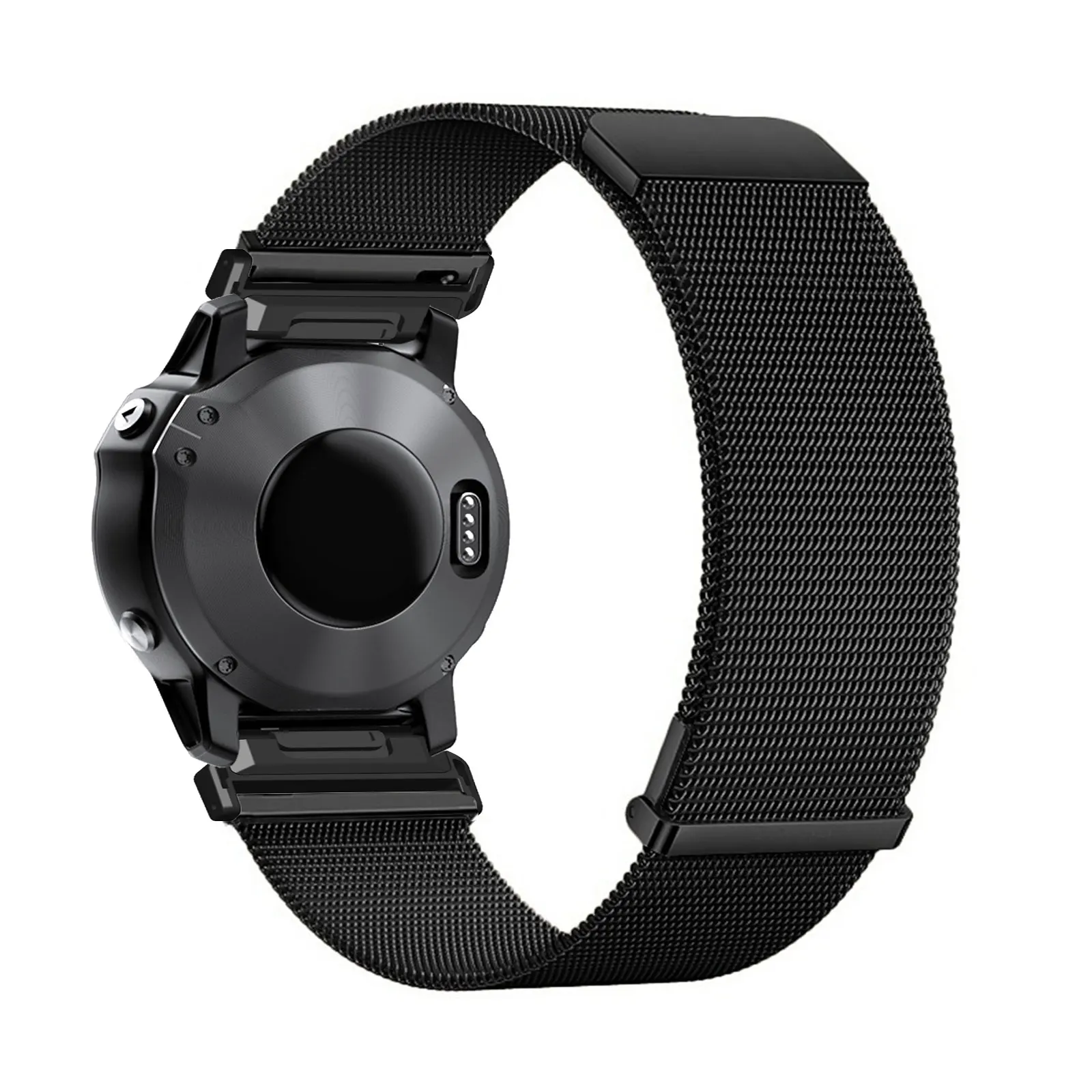 

Металлические ленты для Garmin Fenix 6 Pro/6/8 47 мм/5/5 Plus/7/7 Pro/7 Solar/7 Sapphire Solar/D2 Delta Band, двухслойный магнитный ремешок