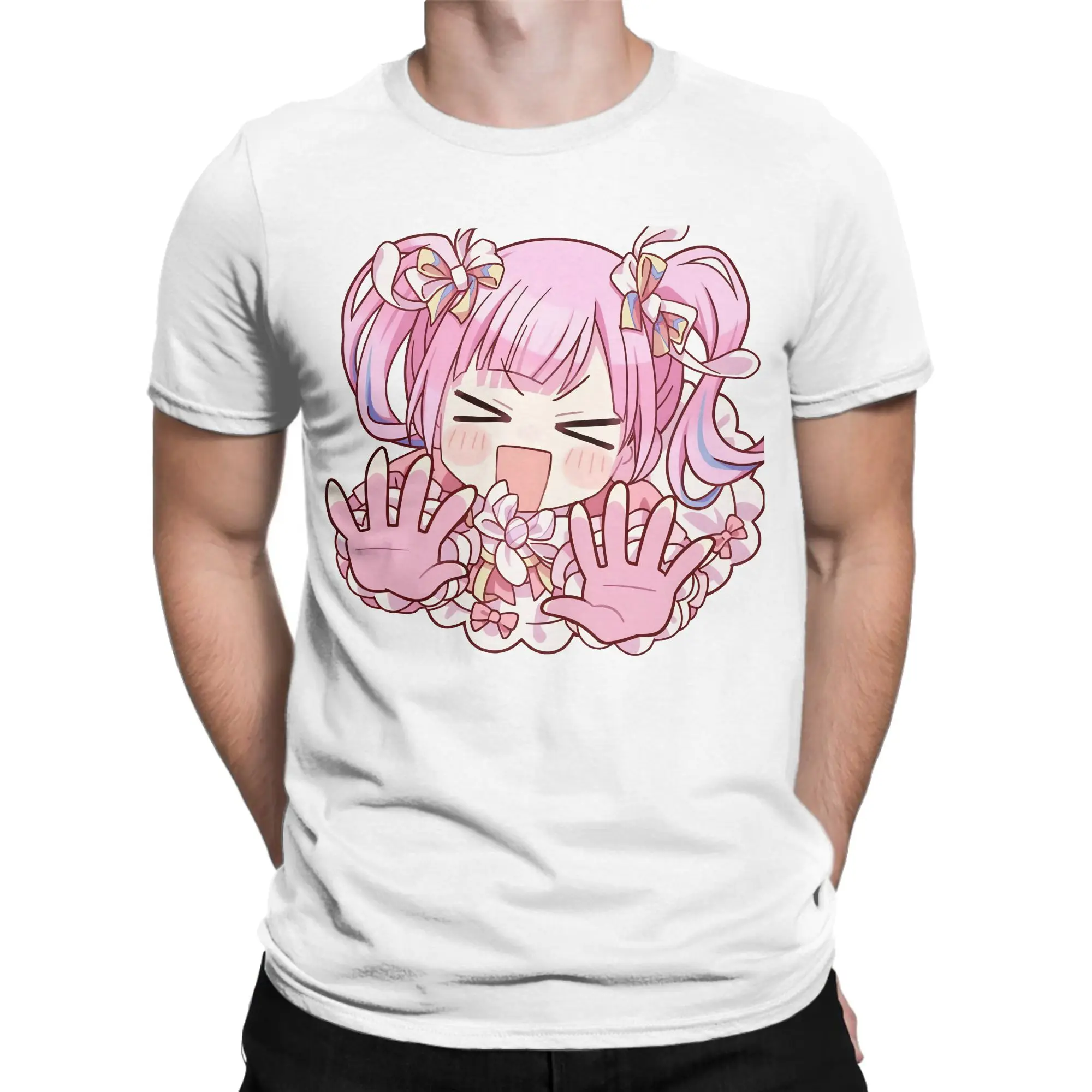 Emu Otori T Shirt Men Women Cotton Vintage T-Shirt Crewneck Singer Anime Tee Shirt Short Sleeve Clothing Plus Size