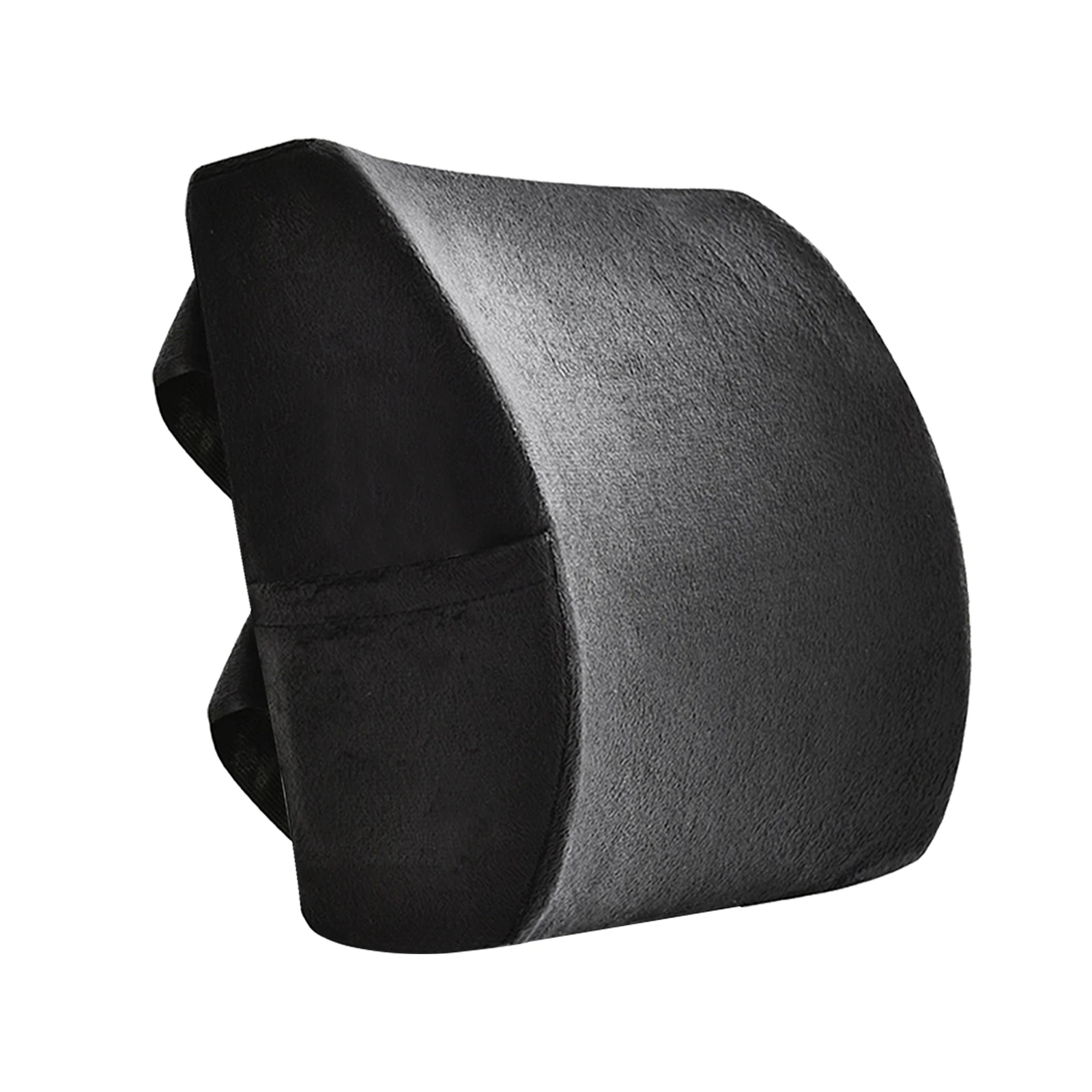 Back Support Cushion for Office Chair Large Perfect Cushion Memory Foam Lumbar Pillow for Car, Computer and Desk Seat