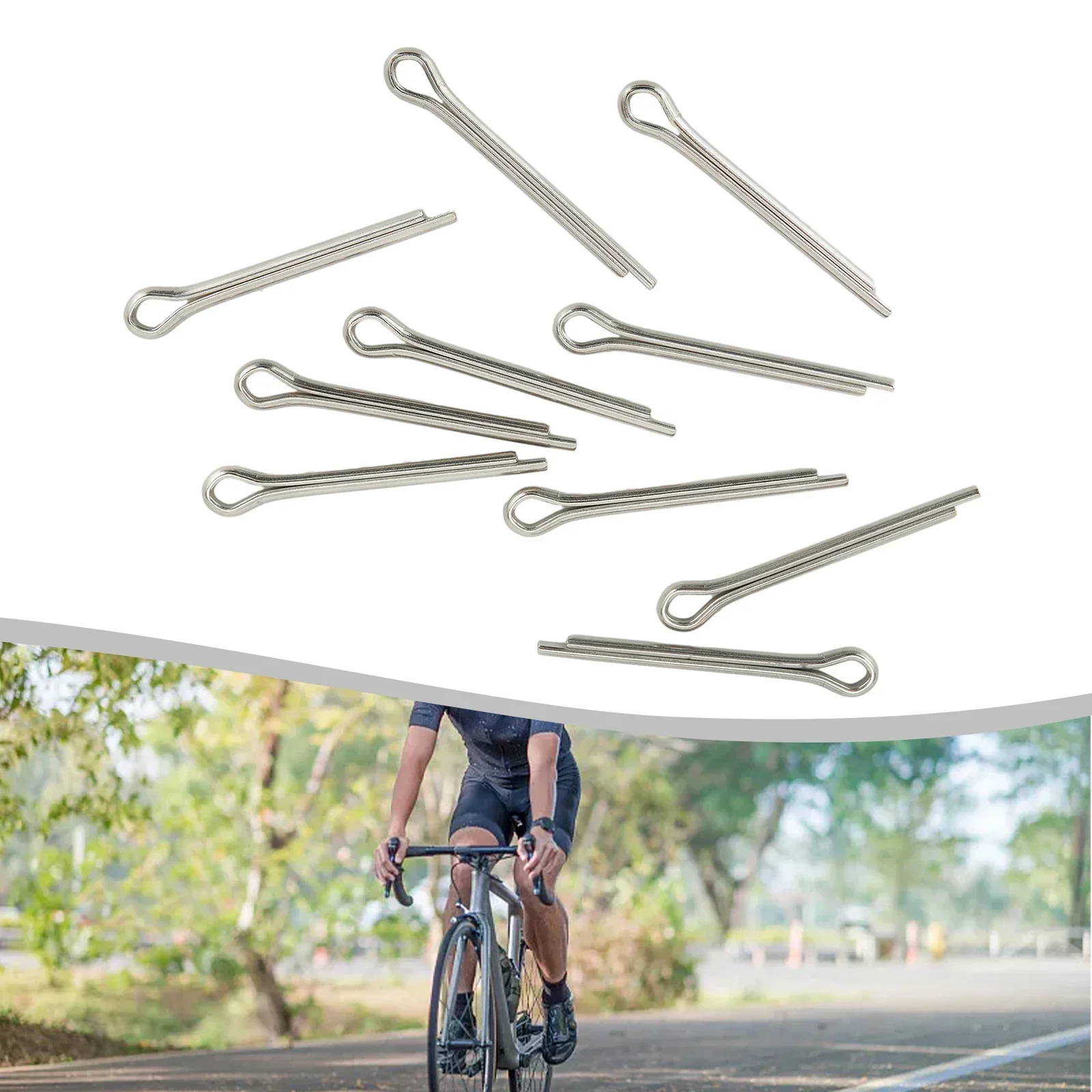 Better Heat Dissipation Bike Disc Brake Pads Cotter Pin Retaining Split Pins Retaining Split Pins Stainless Steel