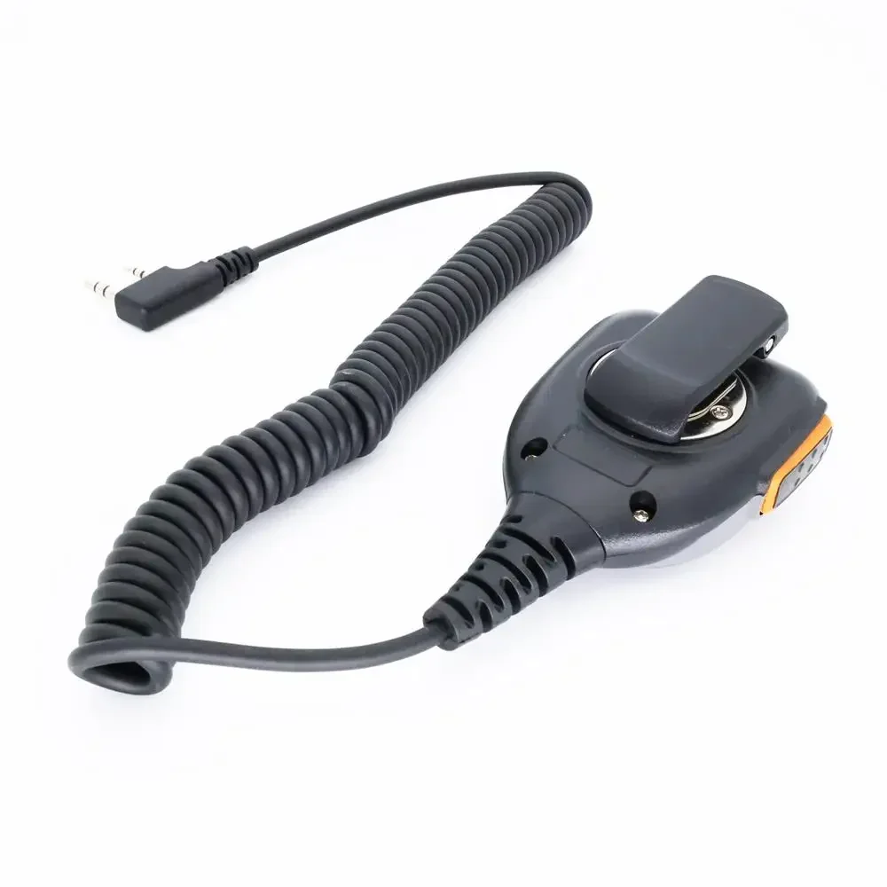 2 Pin K Type Metalen Paneel Ptt Afstandsbediening Microfoon Handheld Waterdichte Luidspreker Voor Baofeng UV-5R 888S UV-82 UV-S9 Kwewood Tyt Radio