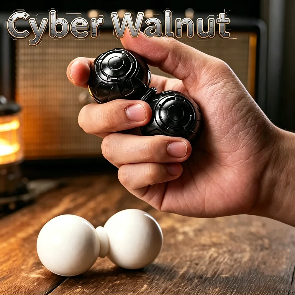 

Zero Effort EDC Cyber Walnut Stress Relief Toy Fidget Toys For Adults Office Desk Accessories Anxiety Toys Antistress Toy