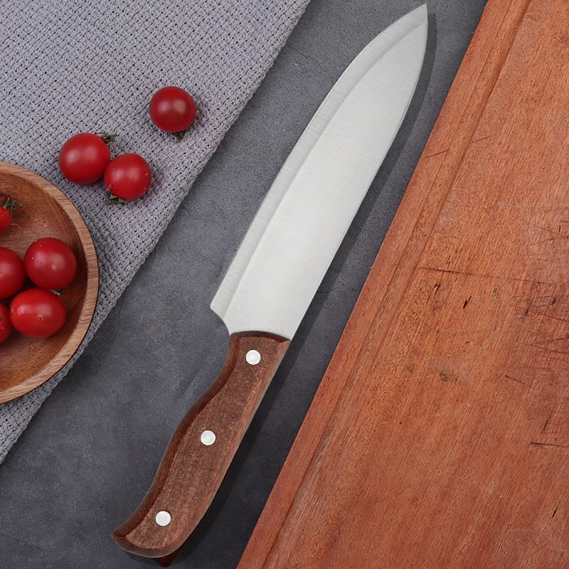Cuchillo sashimi japonés profesional, cuchillo de cocina de acero inoxidable, cuchillo para cortar carne, cuchillo de chef de cocina de alta calidad