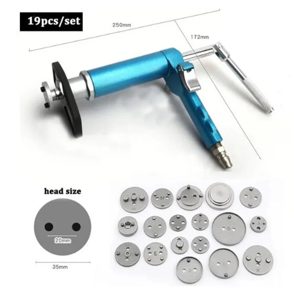 Pneumatic Air Rear Disc Brake Caliper Piston Pad Compressor Wind Back Service Tool Exchanger