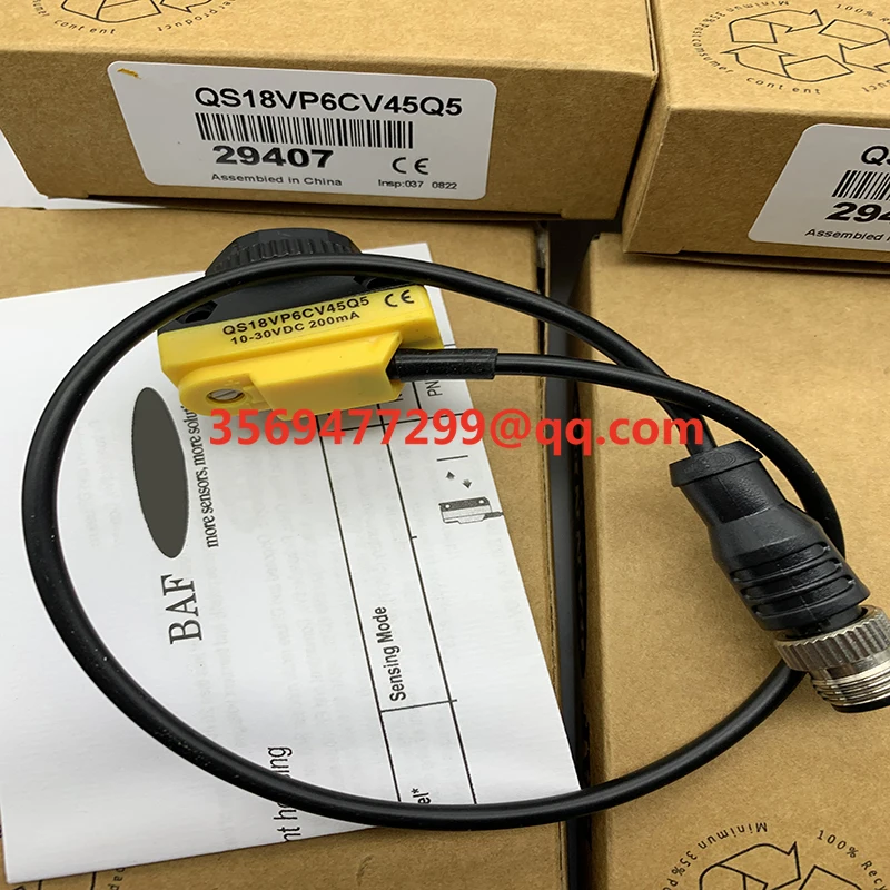 

Photoelectric switch QS18VP6CV45Q5 QS18VN6CV45Q5 Brand new spot