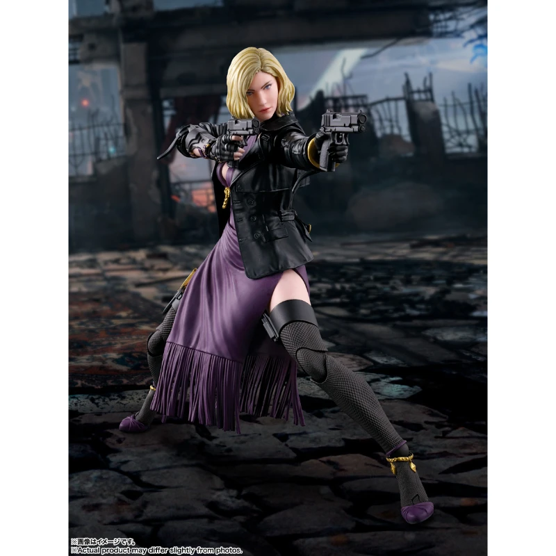 100% Original Bandai S.H.Figuarts SHF Tekken8 Nina WillIams Animation Action Figure Toy Gift Model Collection Hobby