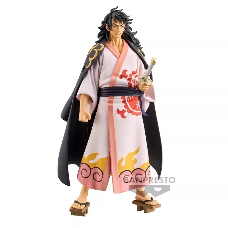 Original Genuine Banpresto One Piece DXF EXTRA 17cm Momonosuke Kozuki Anime Figure Toys Gift Collectible Model Ornament