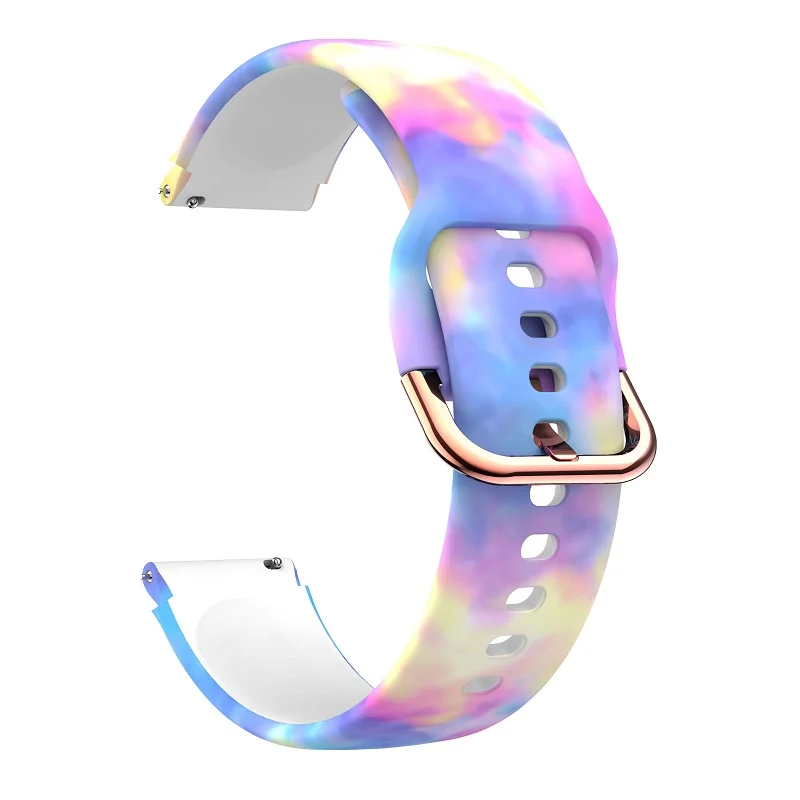 Venu 2S cinturino per orologio intelligente in silicone per Garmin Vivoactive 4S 3S/Rey/Forerunner 265S 255S braccialetti cinturino sportivo 18mm braccialetto