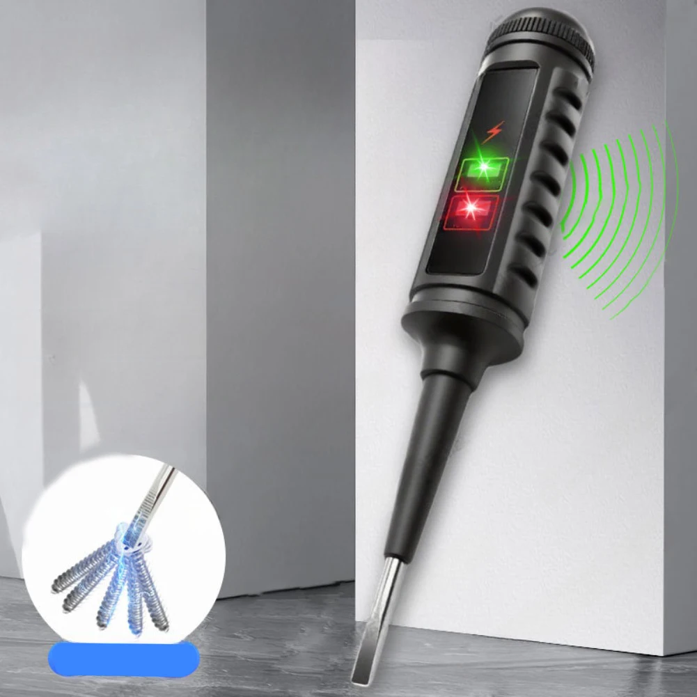 

Digital Voltage Detector Pen with Non Contact Lntelligent Sensing Technology and Sound for AC Voltage Testing 24 250V