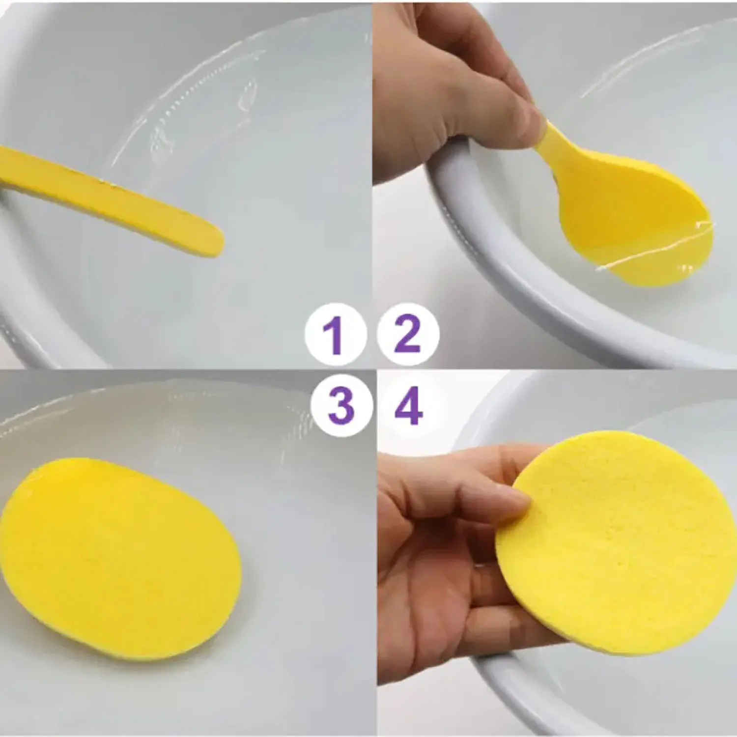 แผ่นพัฟเครื่องสำอางฟองน้ำขัดทำความสะอาดอัดแน่น12ชิ้น/เซ็ตแผ่นซักผ้าทำความสะอาดผิวหน้าเครื่องมือดูแลผิวลบเครื่องสำอาง