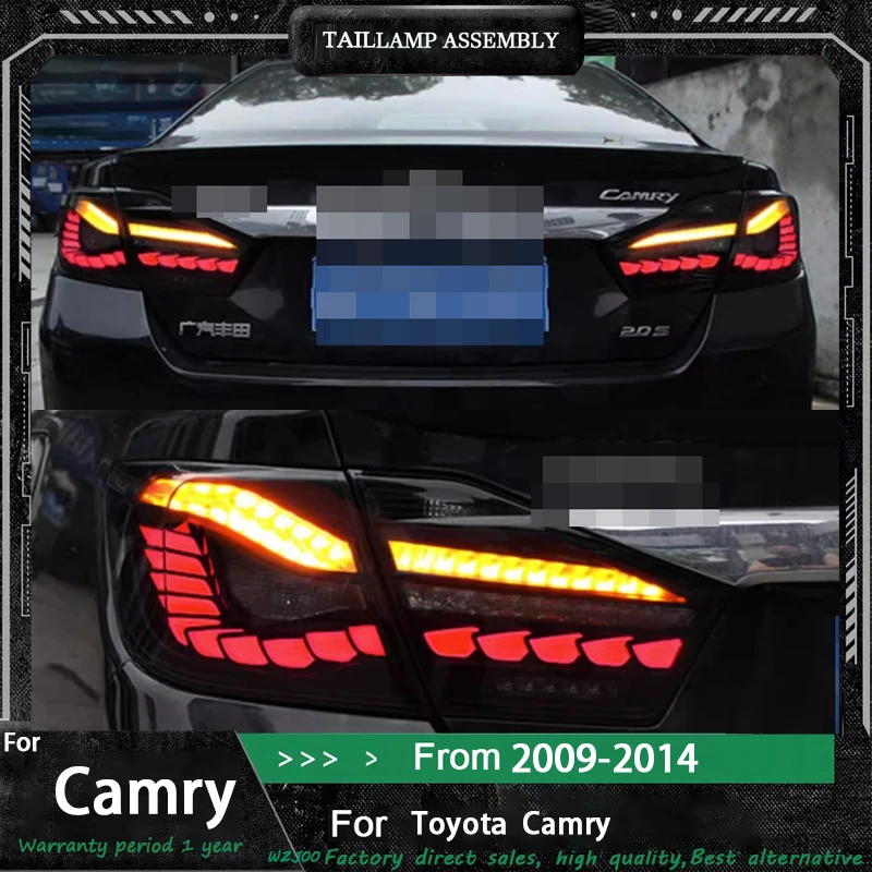 

Car Styling for Toyota Camry Taillight 2012-2014 Camry Tail Light 7th Rear DRL Fog Brake Turn Signal Reversing Auto Accessories