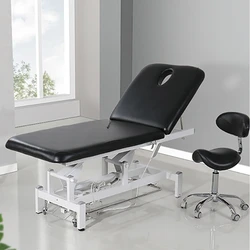 Table de massage électrique portable, pour clinique, spa, salon, soins du visage et du corps