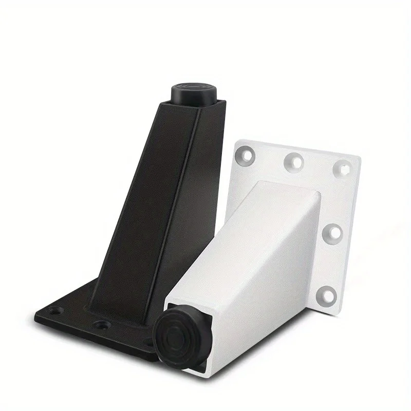 8/10CM 4PCS Aluminum Alloy Adjustable Square Cabinet Legs TV Cabinet Bathroom Cabinet Furniture Support Legs Coffee Table Legs