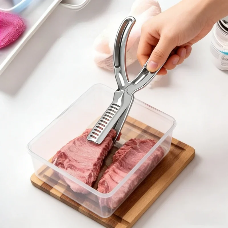 Multifunctional Modern Simplicity Rib Prep Tool, Membrane Remover Stainless Steel Tool Kit,Household Kitchen Gadgets