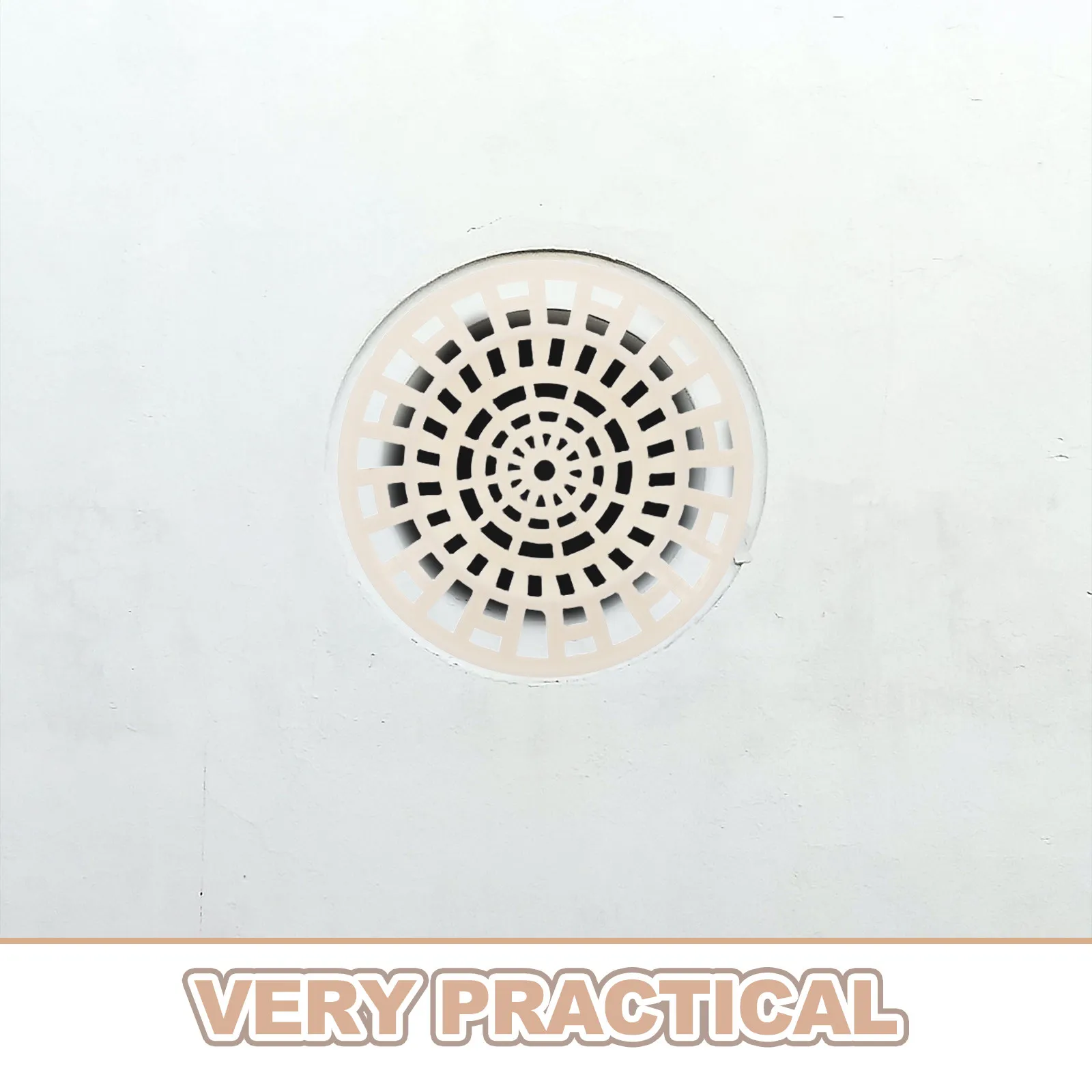 10Pcs Plastic Mesh Sink Strainer Basket Kitchen Sink Filter Screen Anti-Clogging Food Hair Catcher for Bathroom Shower Floor