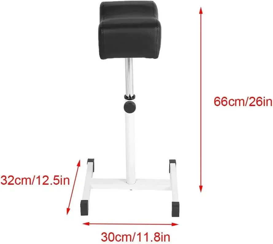 Reposapiés para pedicura, silla ajustable en altura con estructura de base en forma de H que proporciona soporte estable, para trabajos de manicura de salón Sp