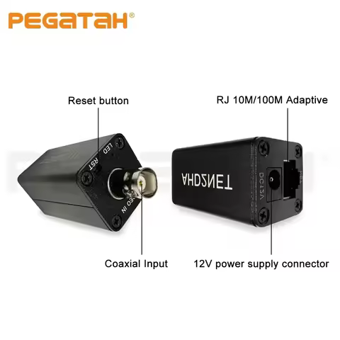 ONVIF Adapters AHD2NET 1080P HD AHD/TVI/CVI Camera To IPC Converter Make AHD Camera To Be IP Camera Work With NVR System