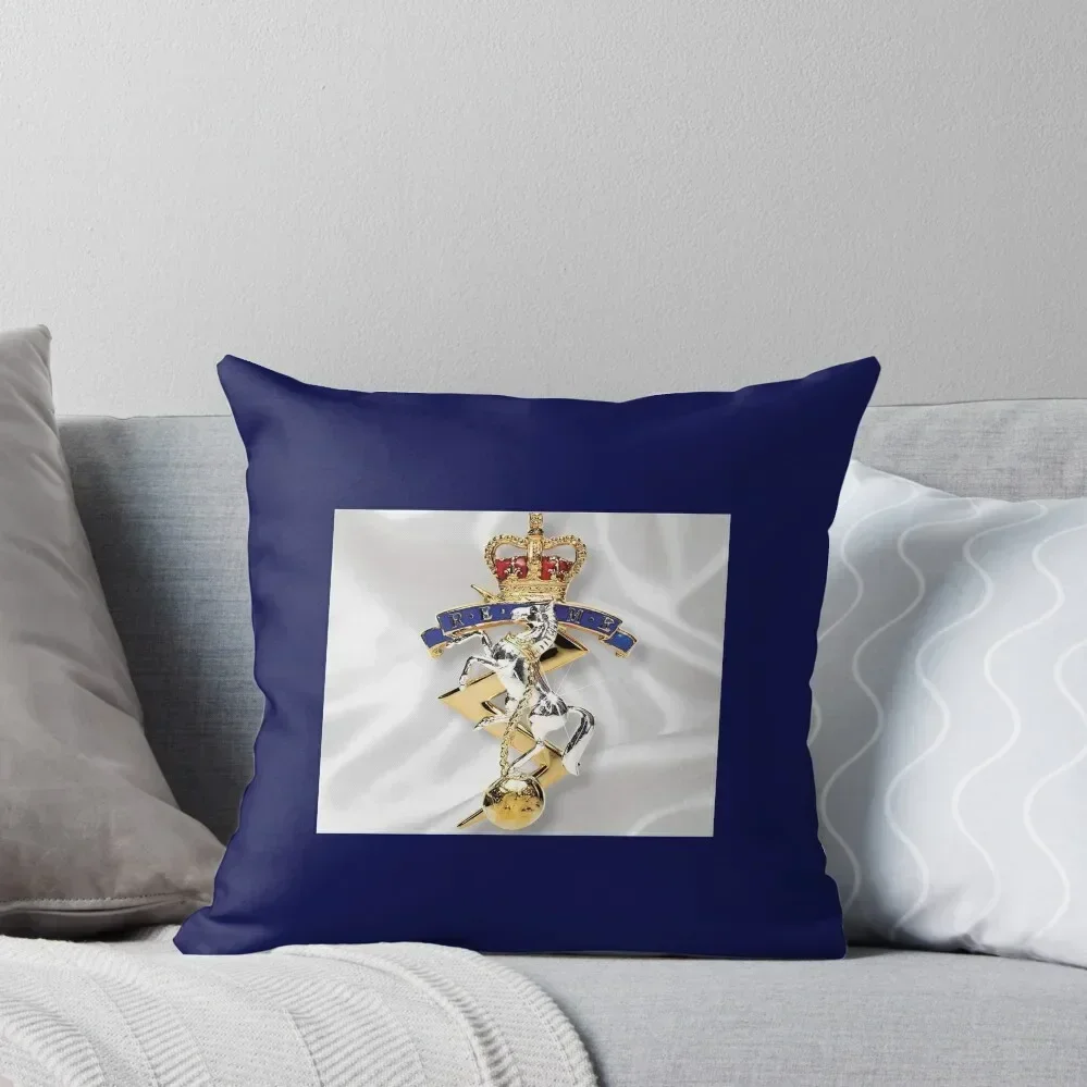 REME badge (ROYAL ELECTRICAL MECHANICAL ENGINEERS) Throw Pillow anime girl Decorative Cover For Living Room pillow