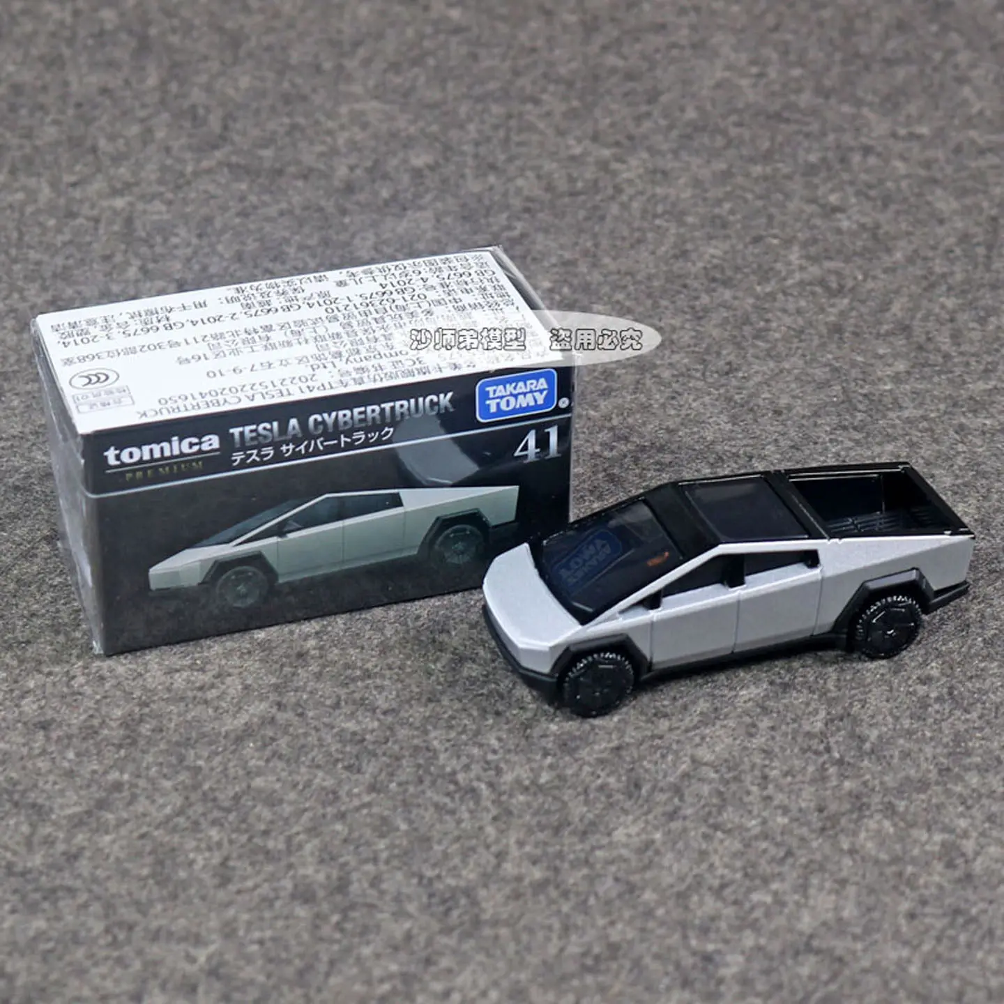 다카라 토미 토미카 TP41 테슬라 사이버트럭 프리미엄 합금 자동차 장난감 다이캐스팅 금속 모델 컬렉션 소년의 생일 선물